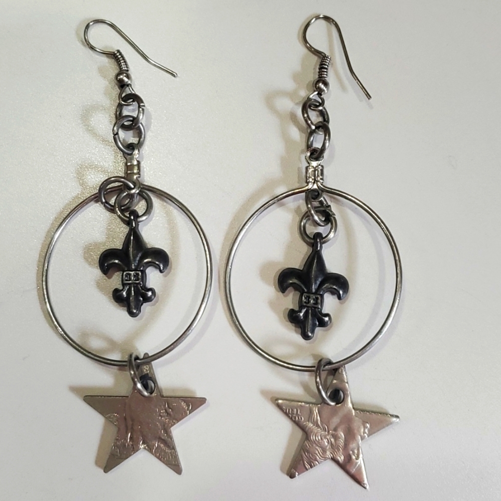 Coin earings